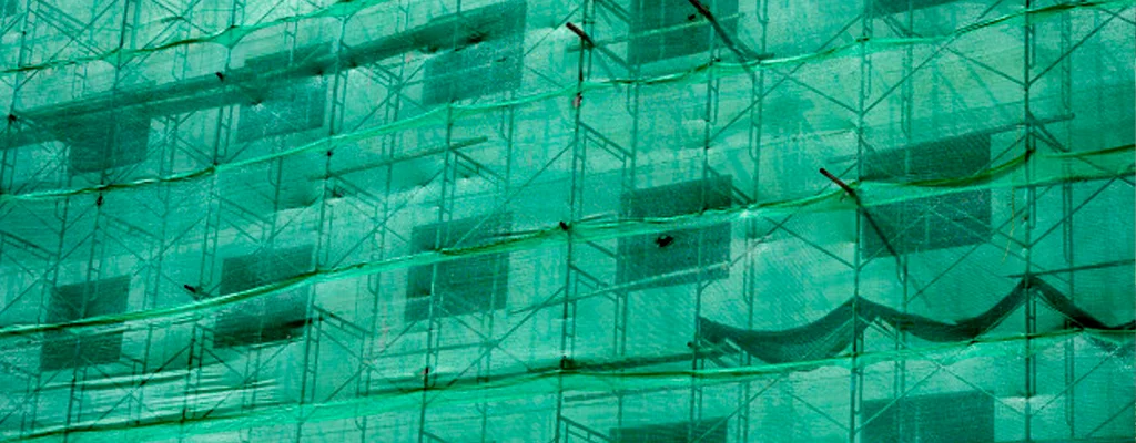 greenhouse shade nets being using in construction