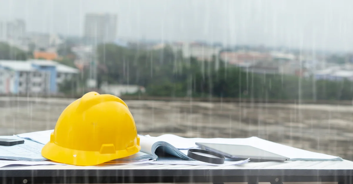You are currently viewing Construction Safety During Rainy Season: 5 Things to Prepare